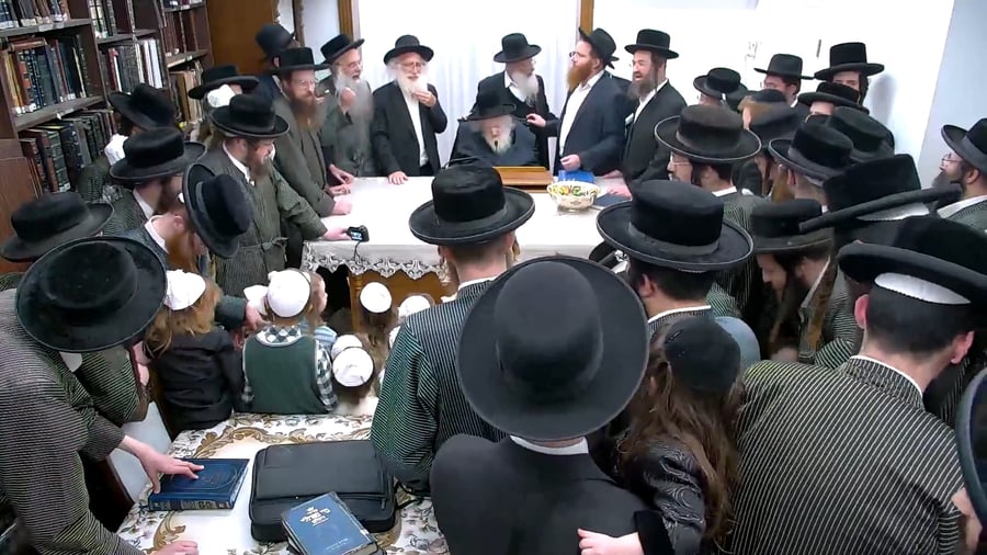 ילדי תולדות אהרן אצל הגר"מ שטרנבוך