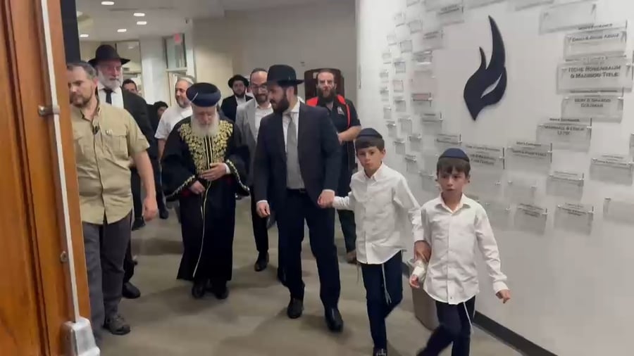הראש"ל בביקור בקהילה בדאלאס שבטקסס