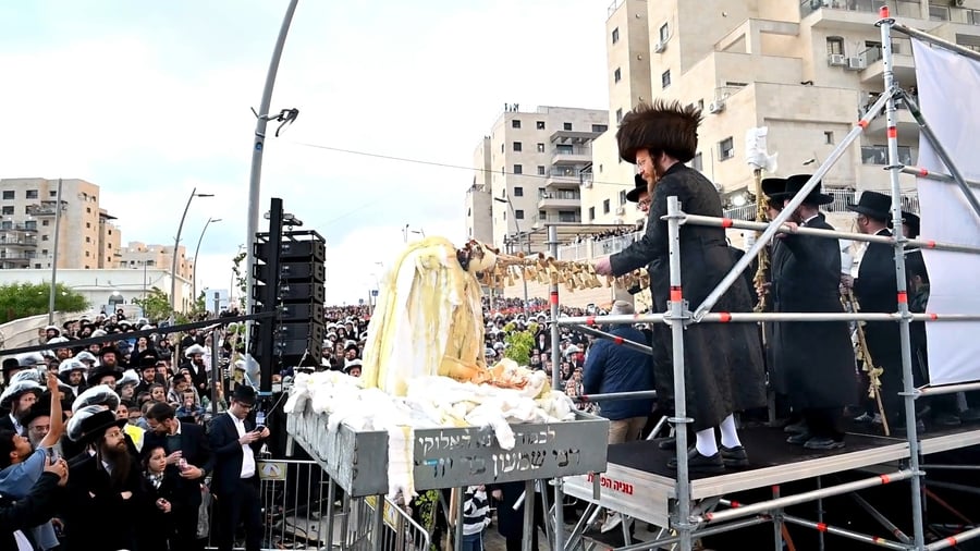 מעמד הדלקה בספינקא בית שמש