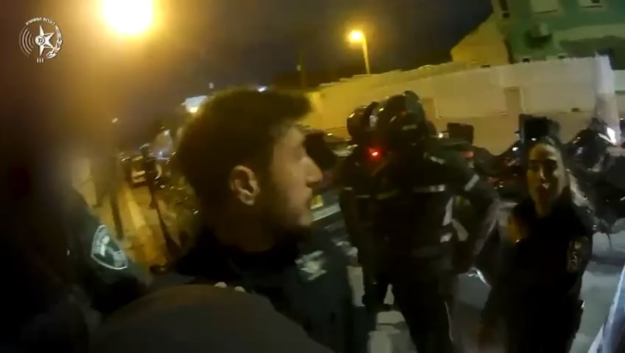 רגעי המעצר הדרמטיים