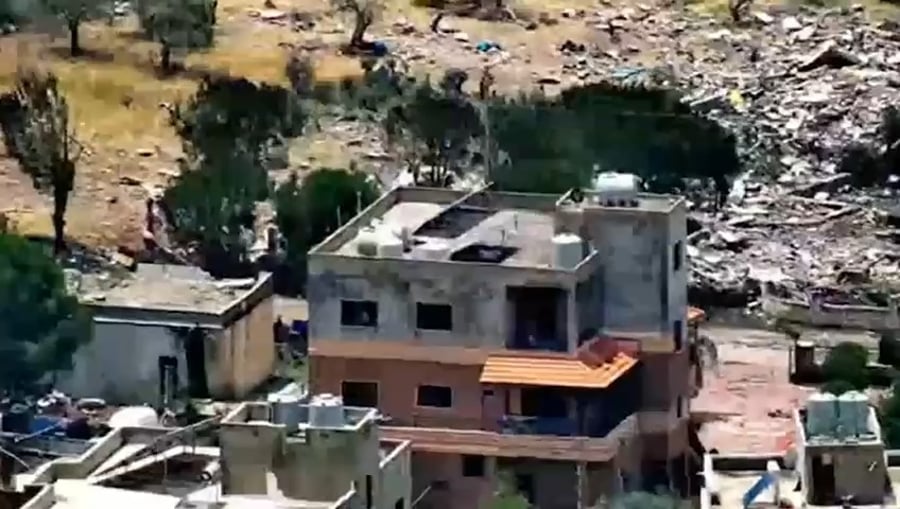 תיעוד ממצלמת הטיל