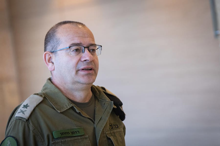 ראש המוסד הנכנס, אלוף רומן גופמן