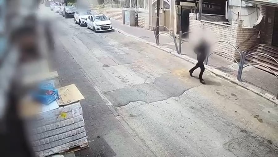מסע הבריחה של החשוד. תיעוד דרמטי