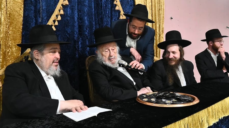 הסיום בראשות הגרב"ד פוברסקי