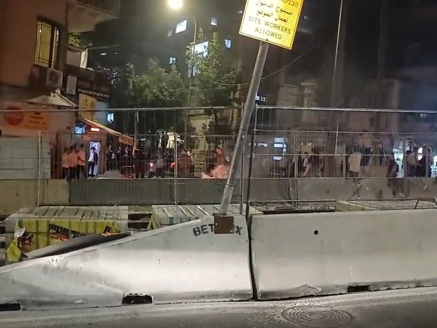 המהומות כעת בבר אילן