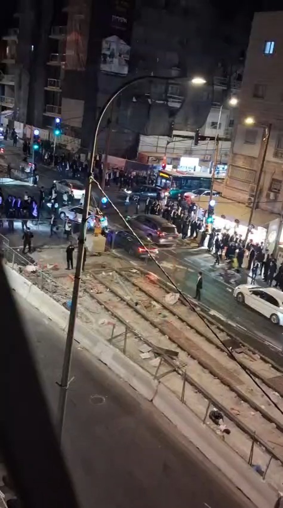 המהומות כעת בבר אילן