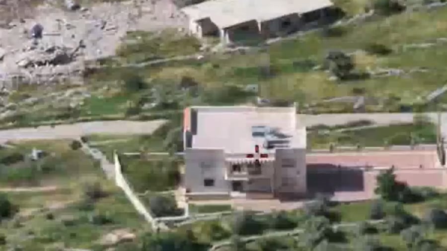 תקיפת תשתיות טרור בבינת ג׳בייל על-ידי מרכז האש של אוגדה 91