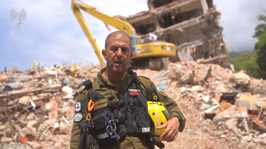 מפקד היחצ"א ומפקד המשלחת, תת-אלוף (מיל') יוסי פינטו