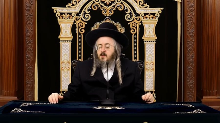 הגרמ"מ פומרנץ בשיעור לתשעה באב