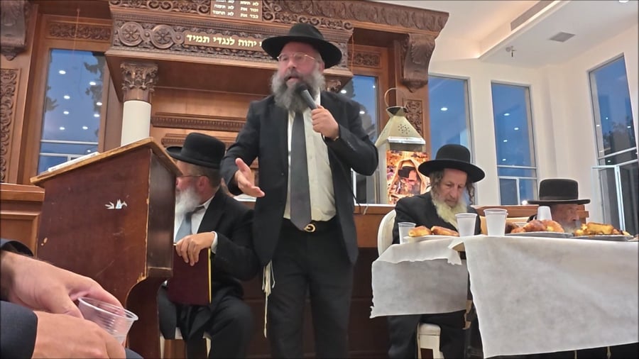ההספד של הרב בנימין חותה על רבי עמוס גואטה