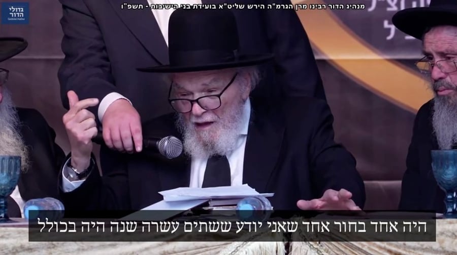 השו"ת המלא עם ראש הישיבה הגרמ"ה הירש בוועידת בני הישיבות