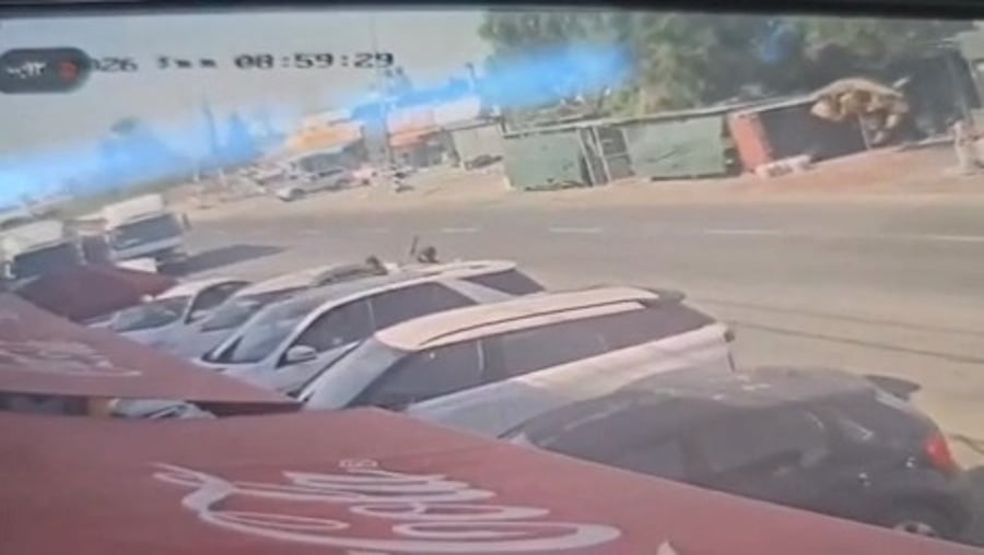 תיעוד הרגעים הראשונים של הפיגוע