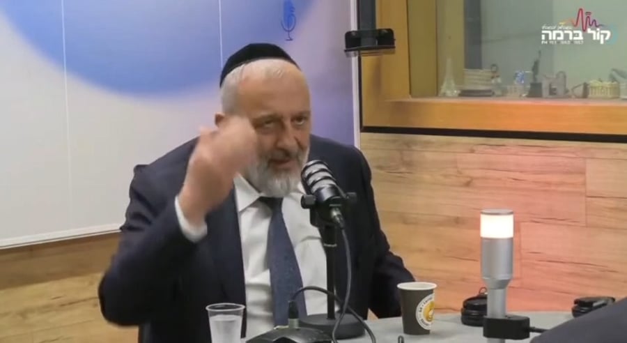 דרעי במשדר המיוחד