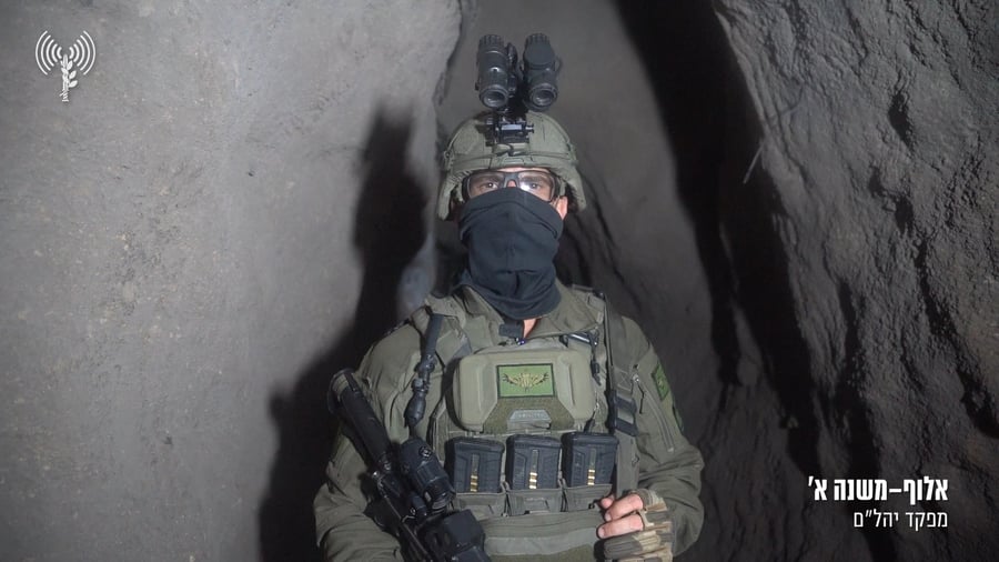 אלוף משנה א', מפקד יהל"ם | צילום: דובר צה"ל