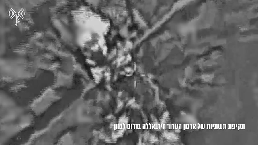 תקיפת תשתיות חיזבאללה בלבנון