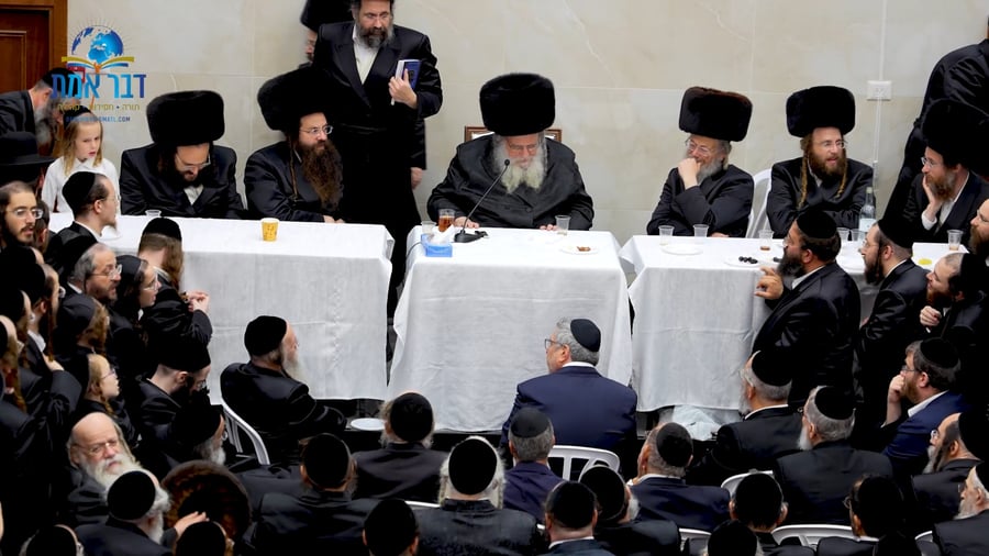הגאון רבי שאול אלתר שליט"א בטיש מוצאי יום הכיפורים