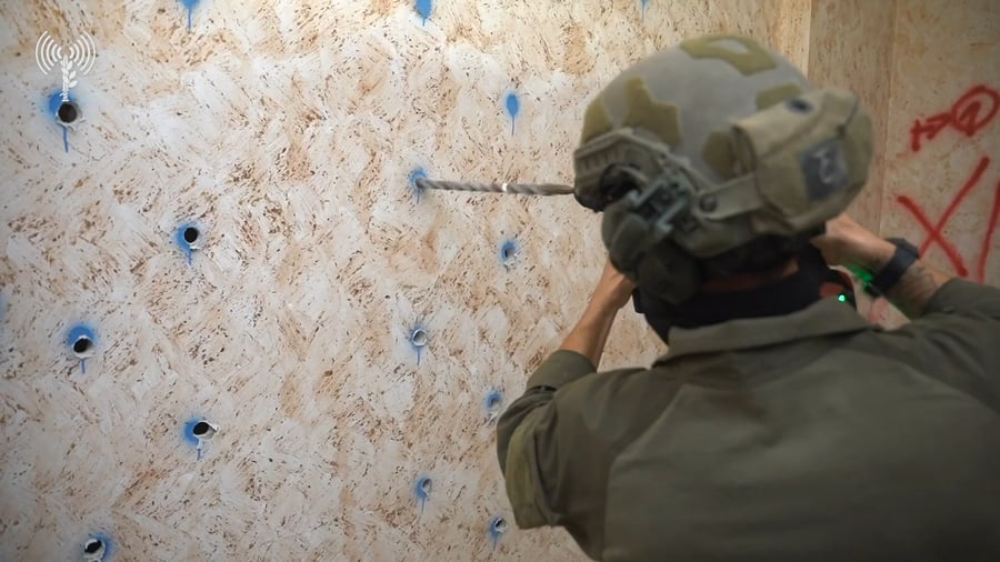 פעילות הכוחות בבית המחבל