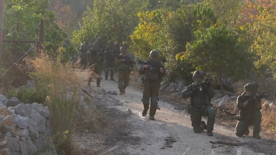 תיעוד מפעילות הכוחות | צילום: דובר צה"ל