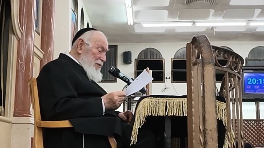 הגר"י זילברשטיין בדבריו