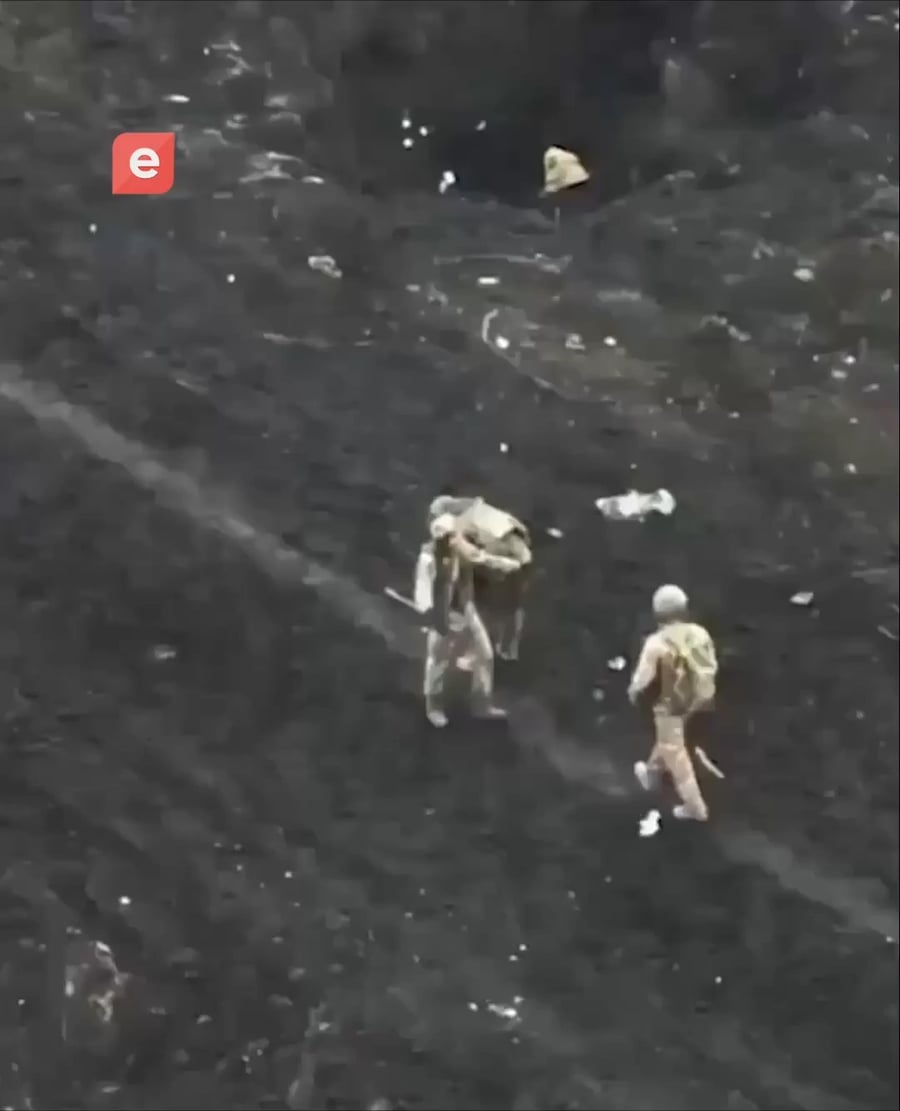 חיילים רוסים מותקפים על ידי כטב"ם אוקראיני, אילוסטרציה