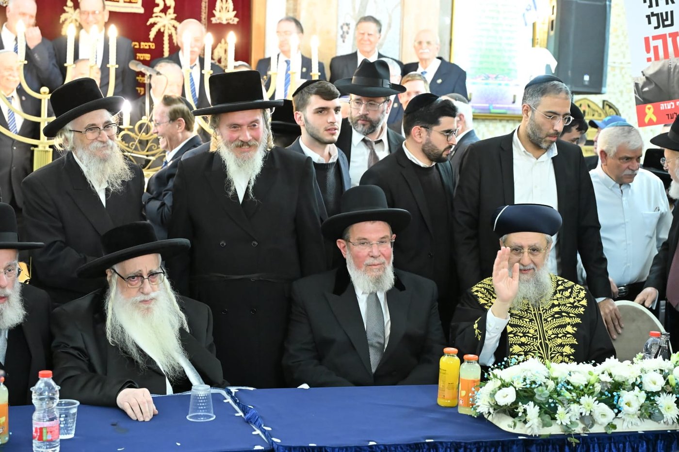 מעמד הכתרת הרב הראשי הגאון רבי קלמן בר