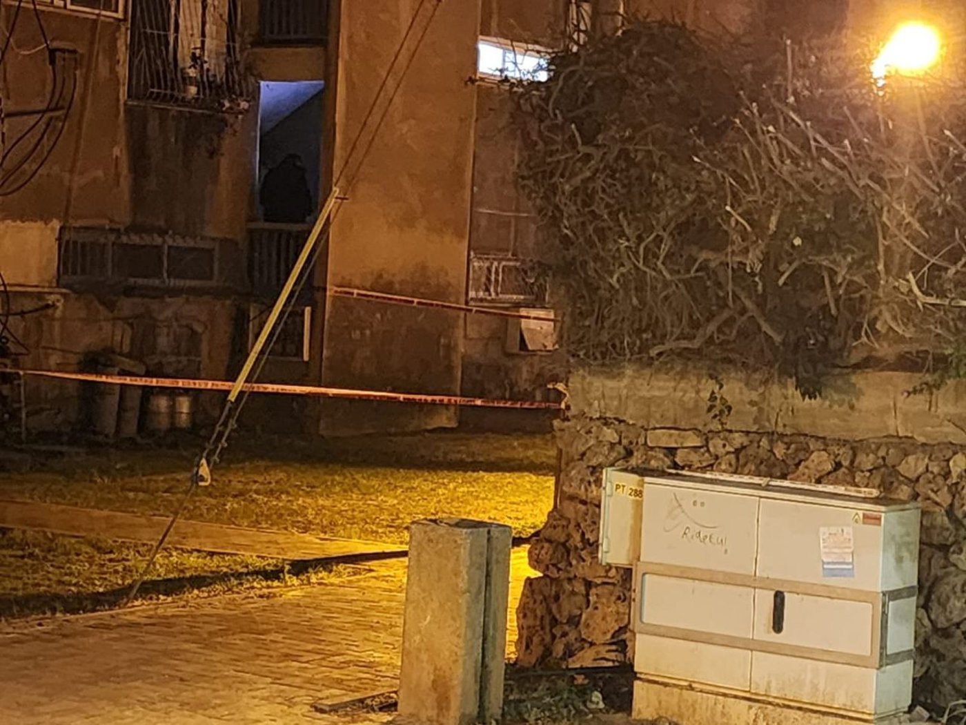 זירת הרצח בפתח תקווה