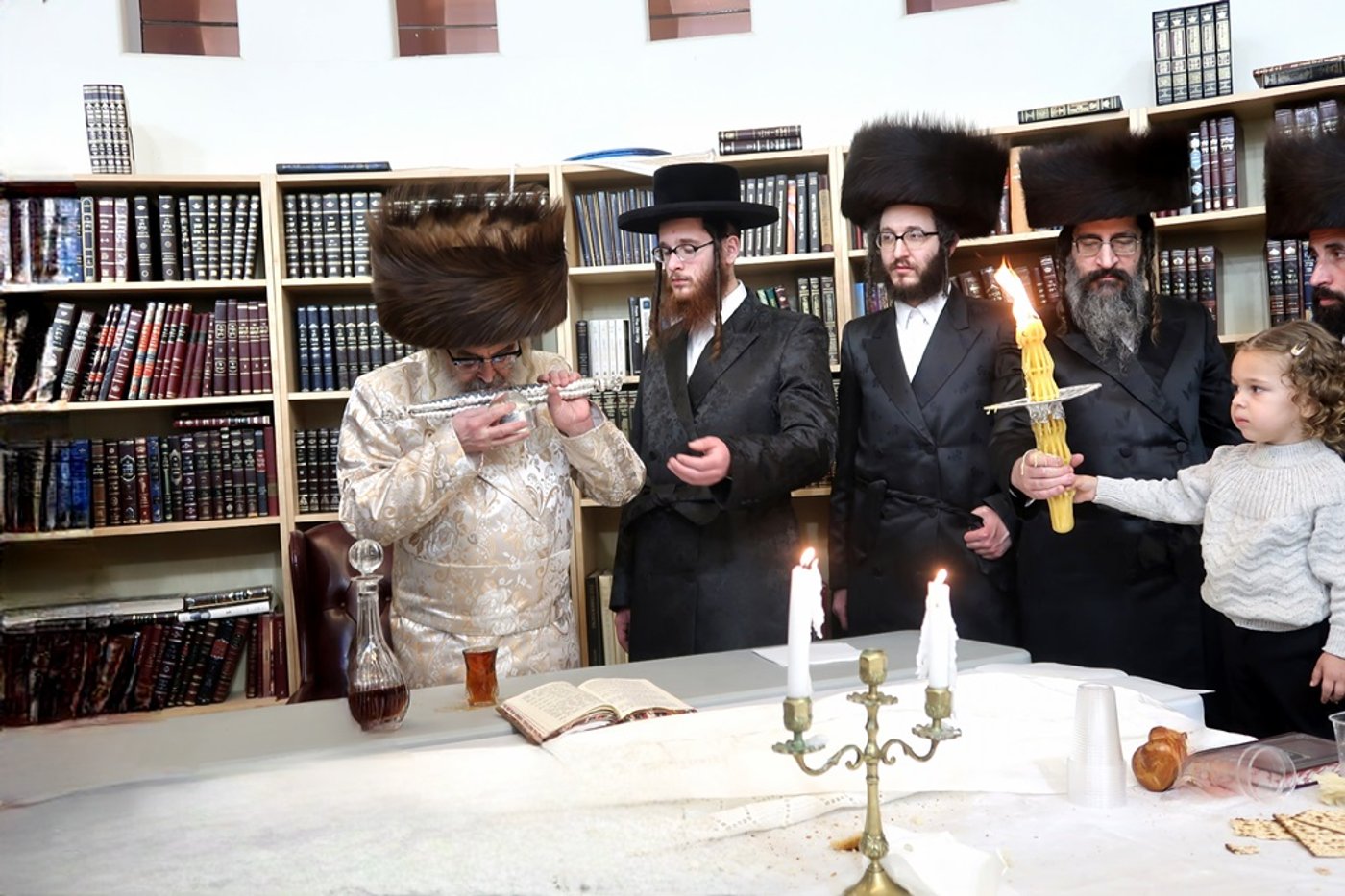 האדמו"ר מסאטמר במנוחה בפאלם ספרינגס