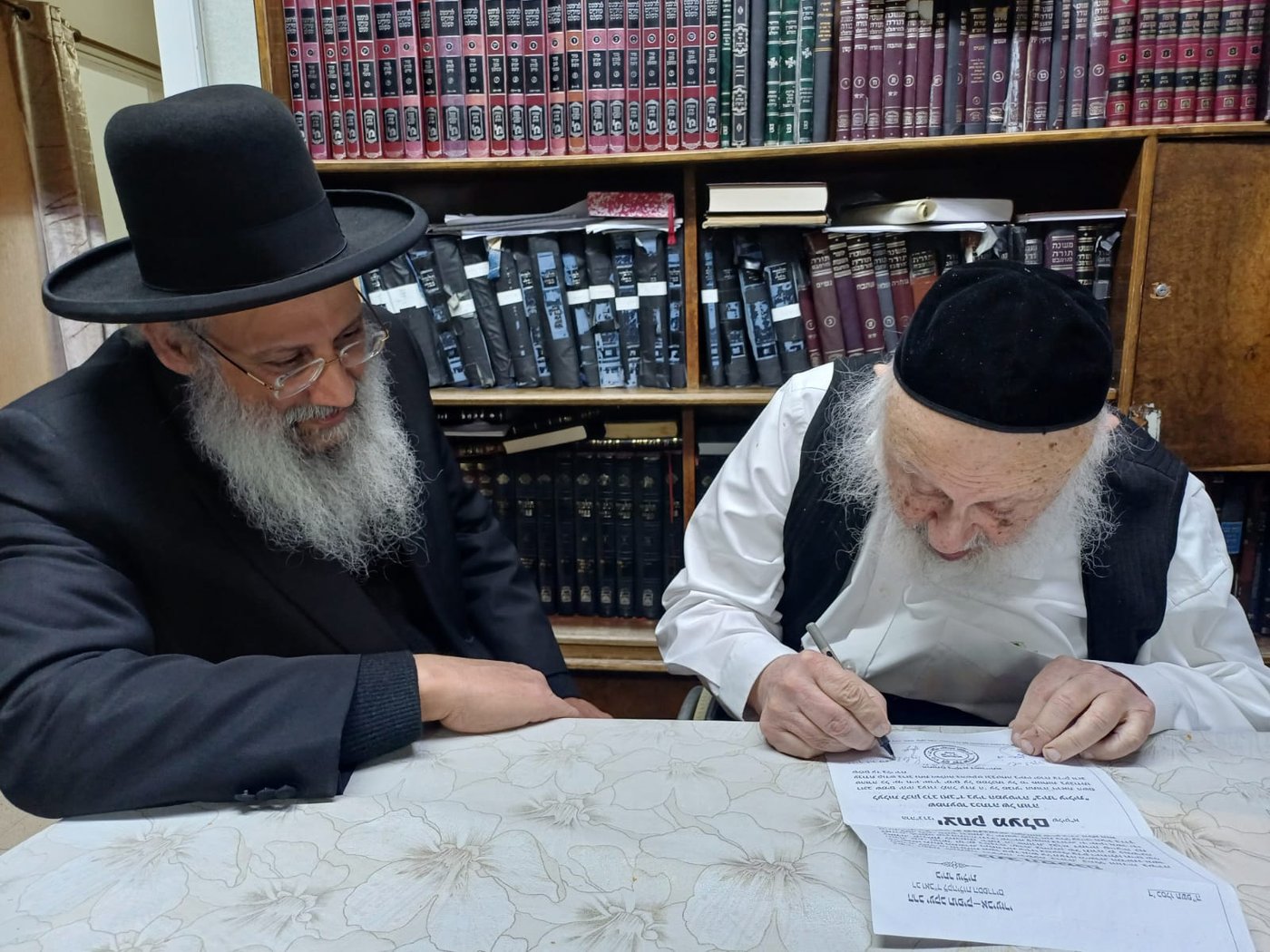 הרב מעלם אצל הגרב"ד פוברסקי