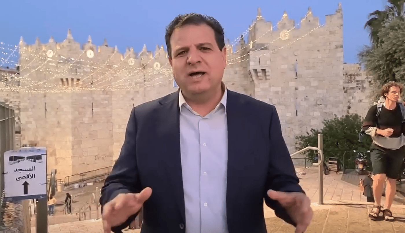 ח"כ עודה בשער שכם