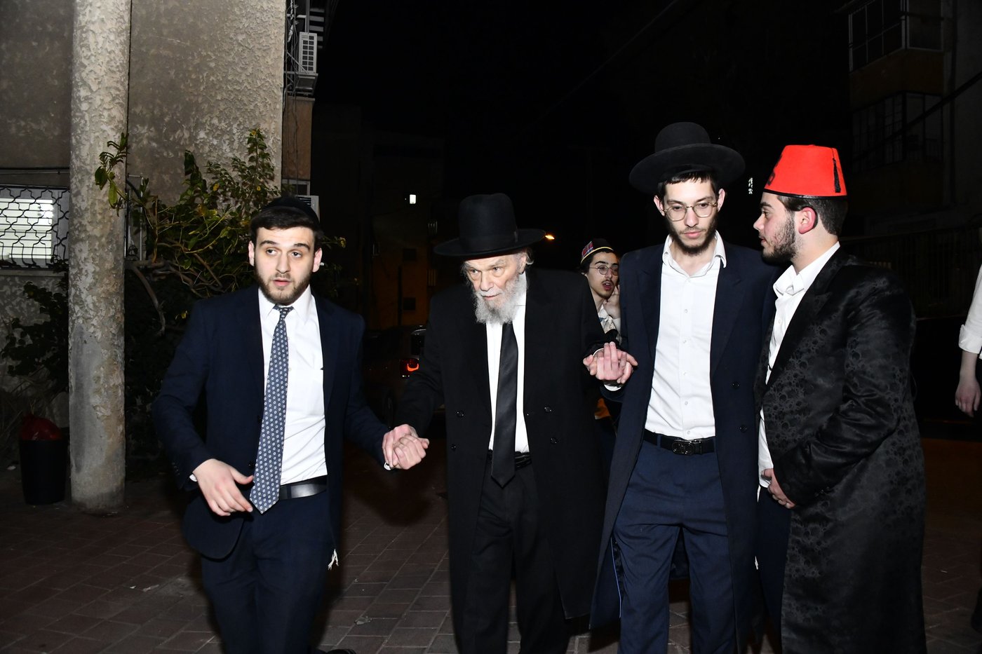 ליל פורים אצל הגאון רבי משה הלל הירש