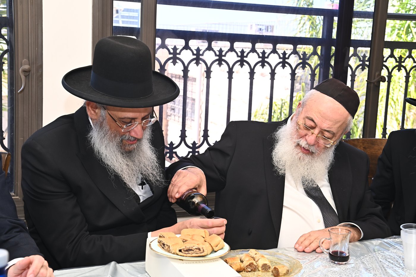 פורים אצל הגרש"מ עמאר