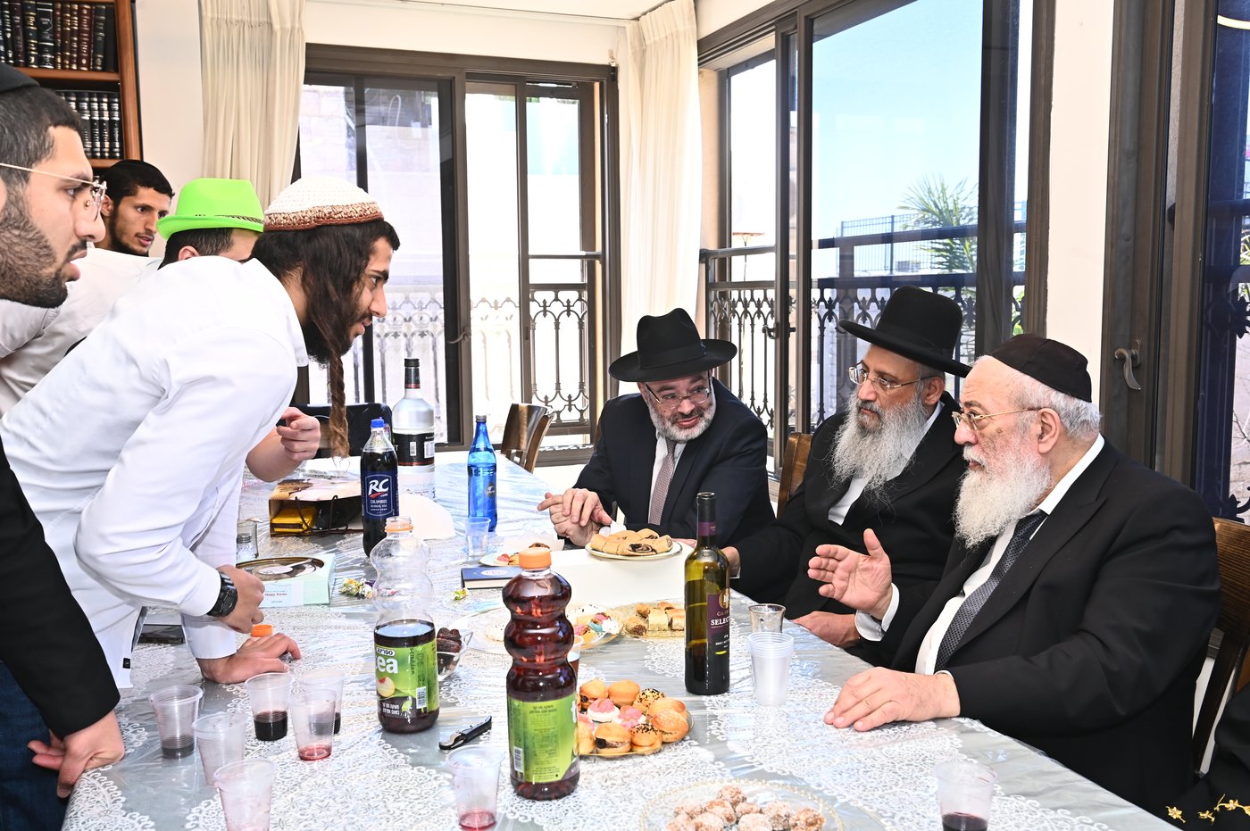 פורים אצל הגרש"מ עמאר