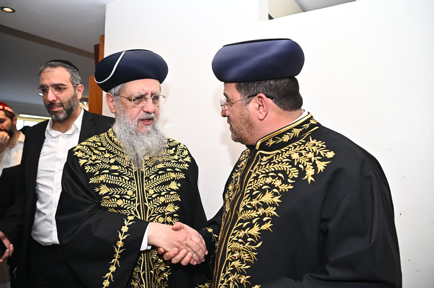 פורים אצל הגר"ד יוסף