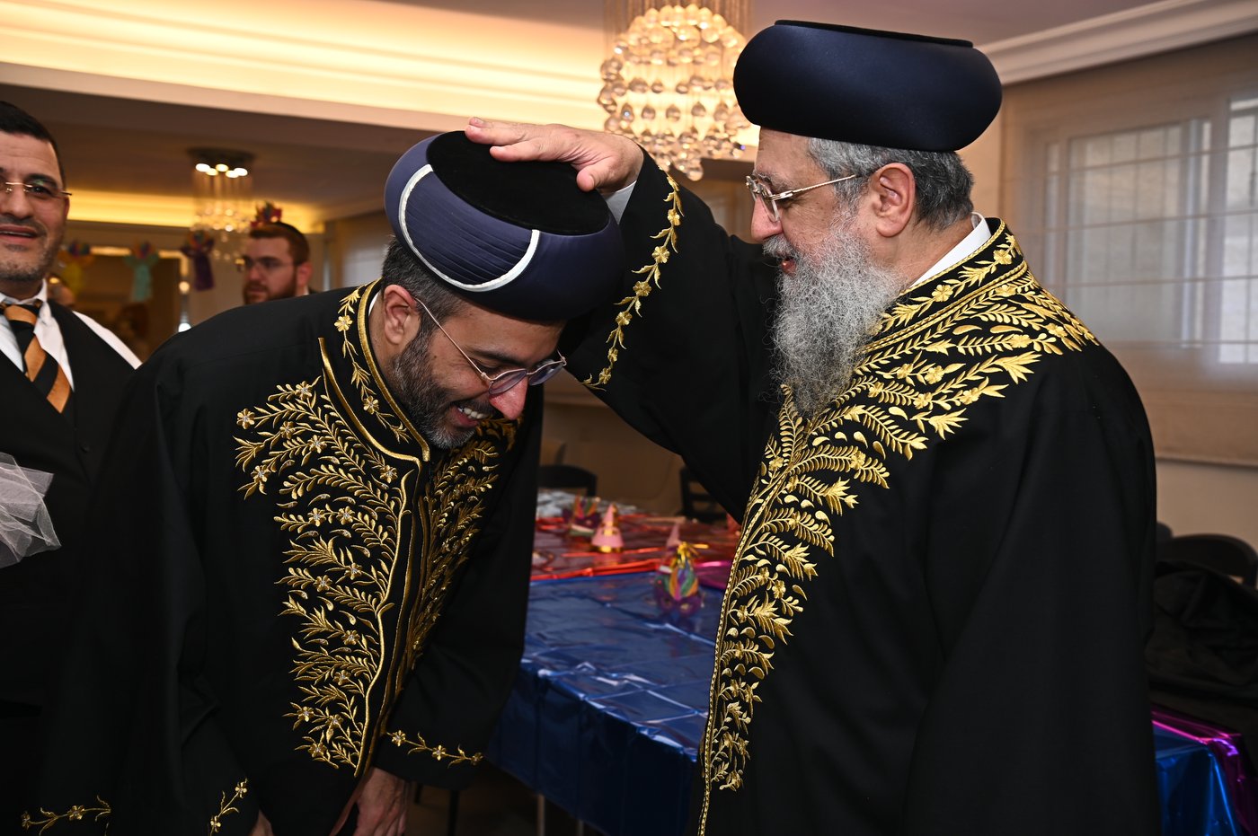 פורים אצל הגר"ד יוסף