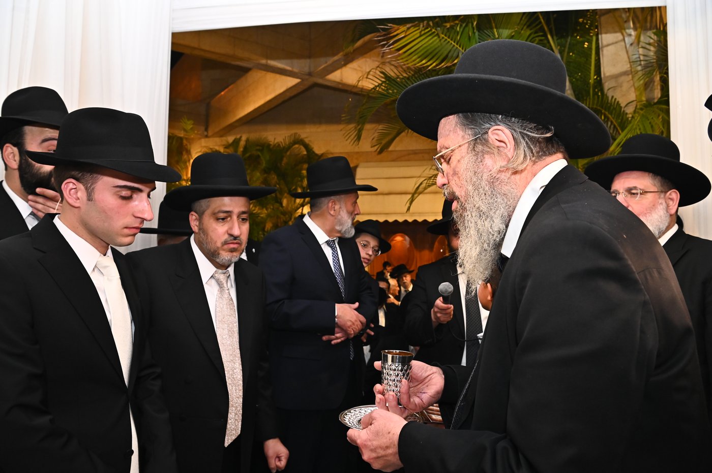 שמחת נישואי נכדת היו"ר ש"ס הרב אריה דרעי