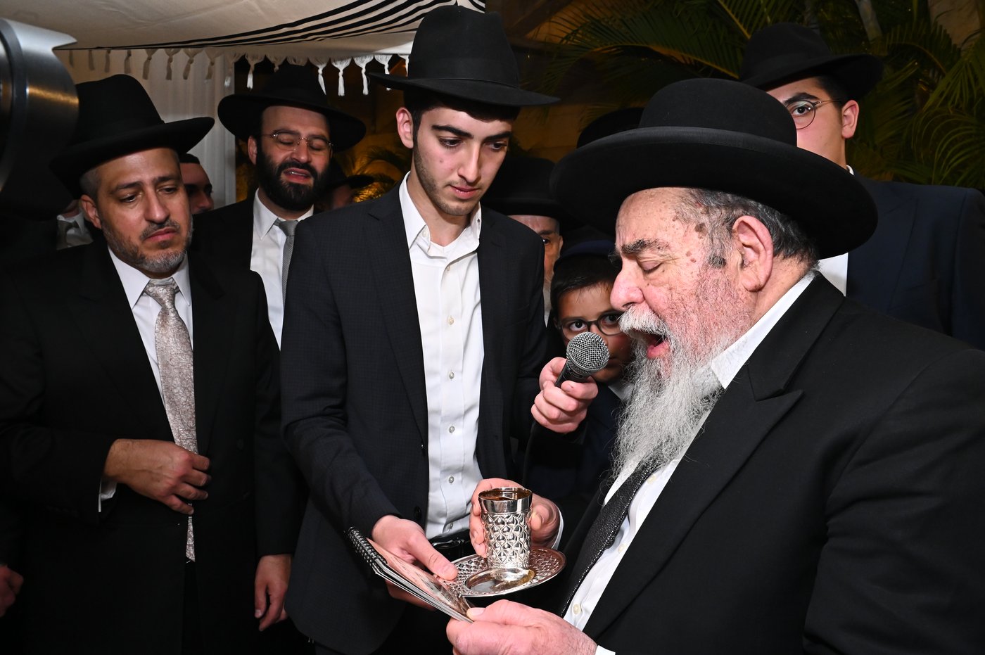 שמחת נישואי נכדת היו"ר ש"ס הרב אריה דרעי