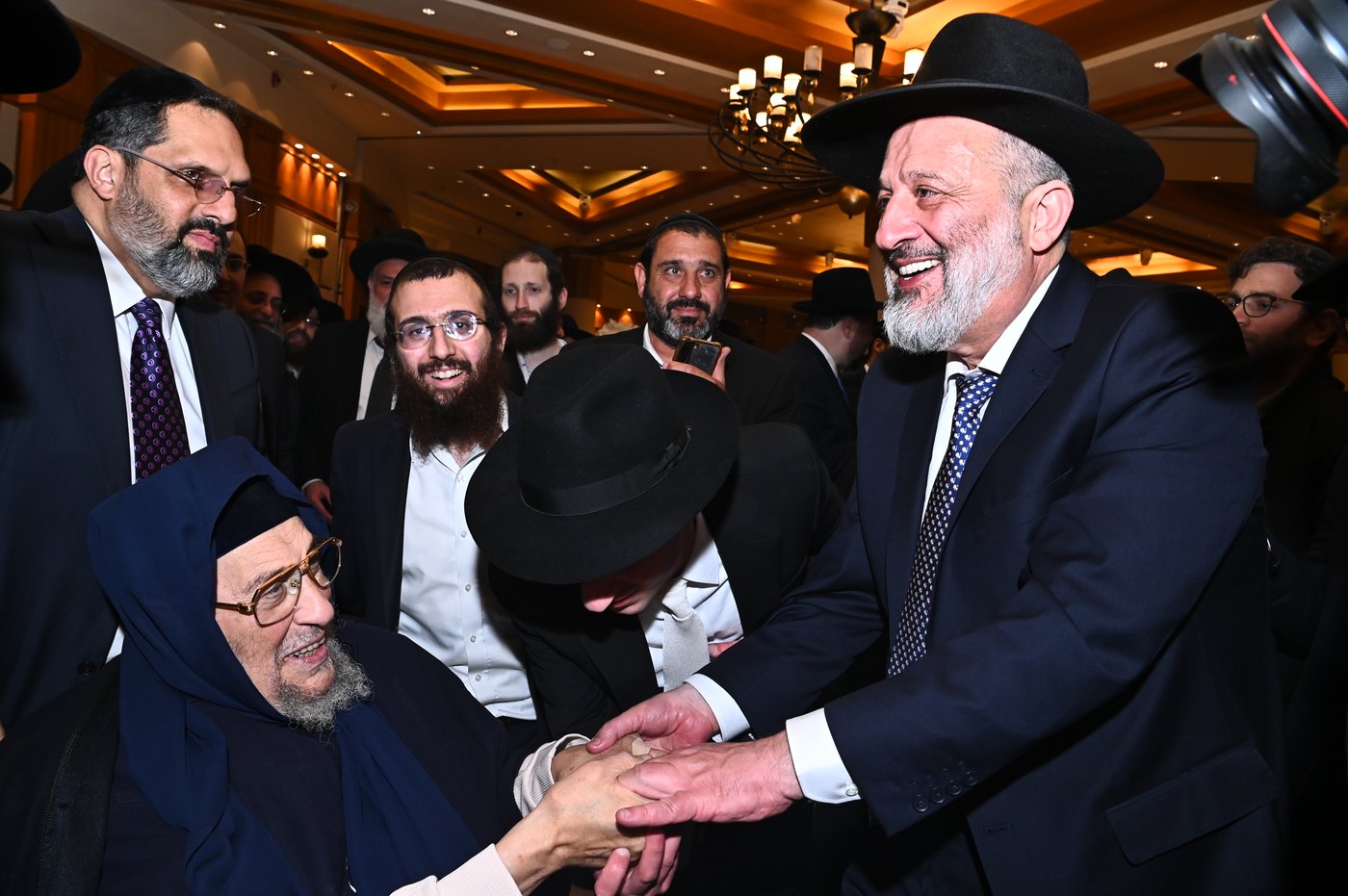 שמחת נישואי נכדת היו"ר ש"ס הרב אריה דרעי