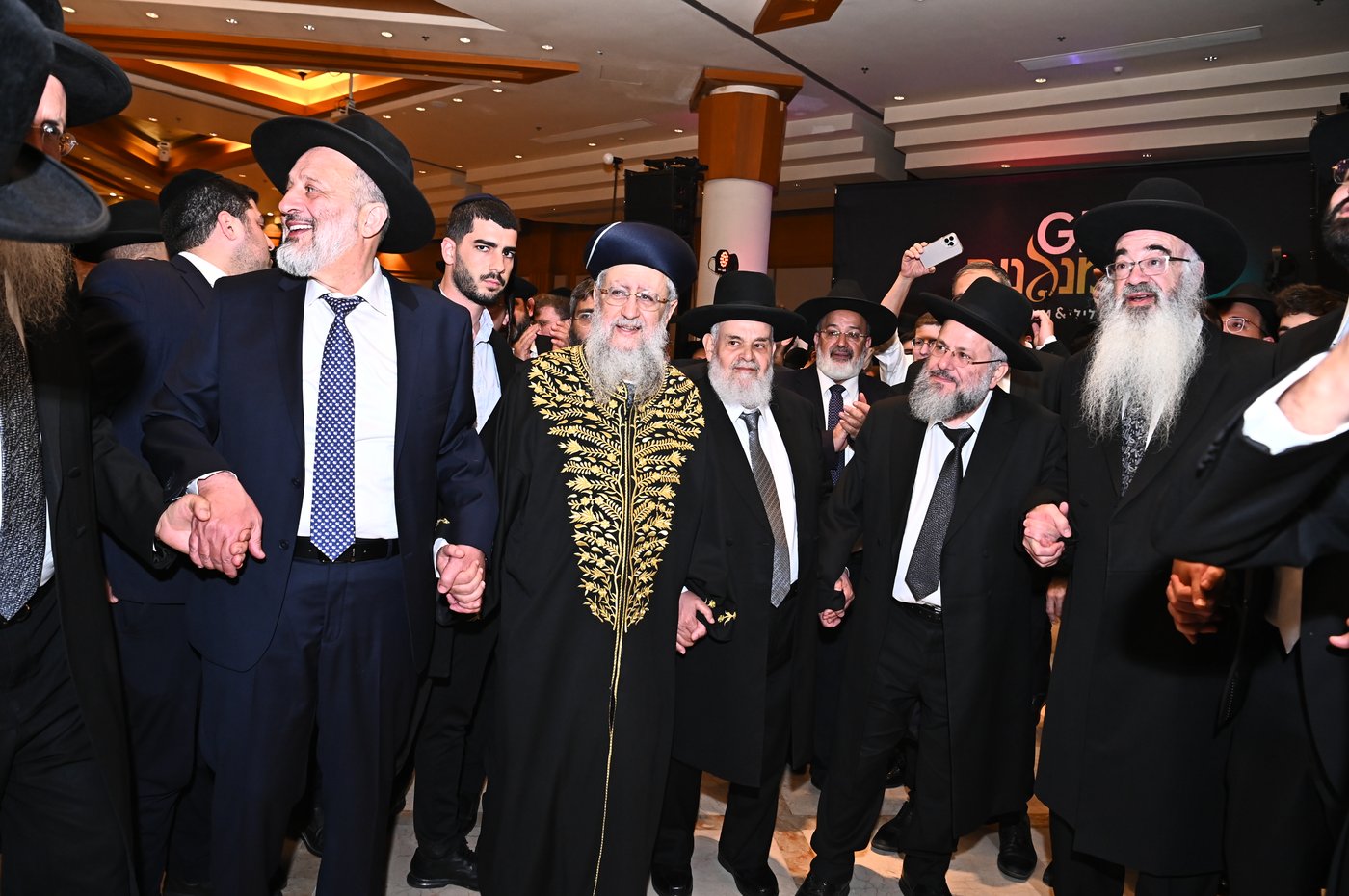 שמחת נישואי נכדת היו"ר ש"ס הרב אריה דרעי