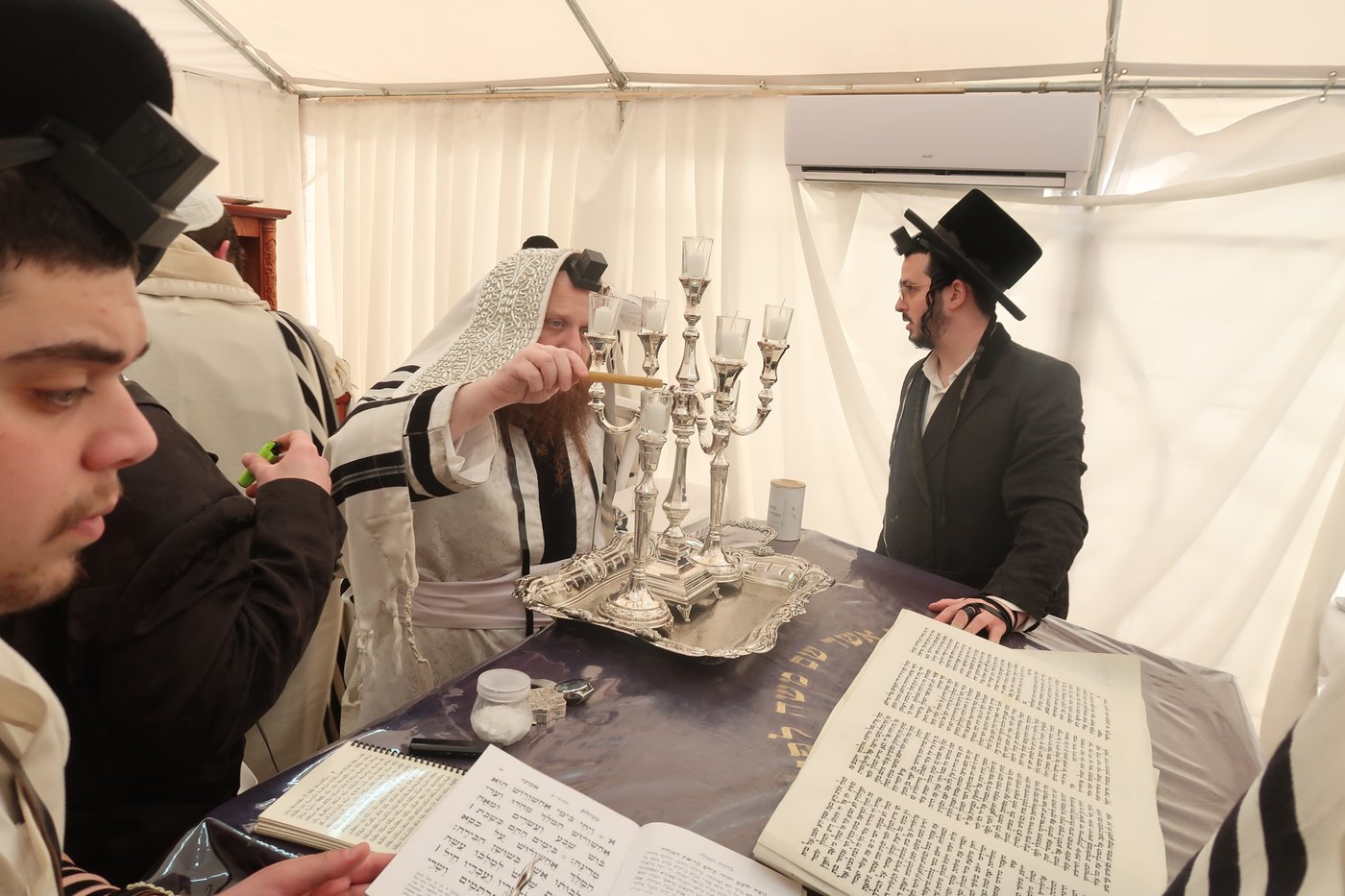 פורים בחצה"ק מיאלען