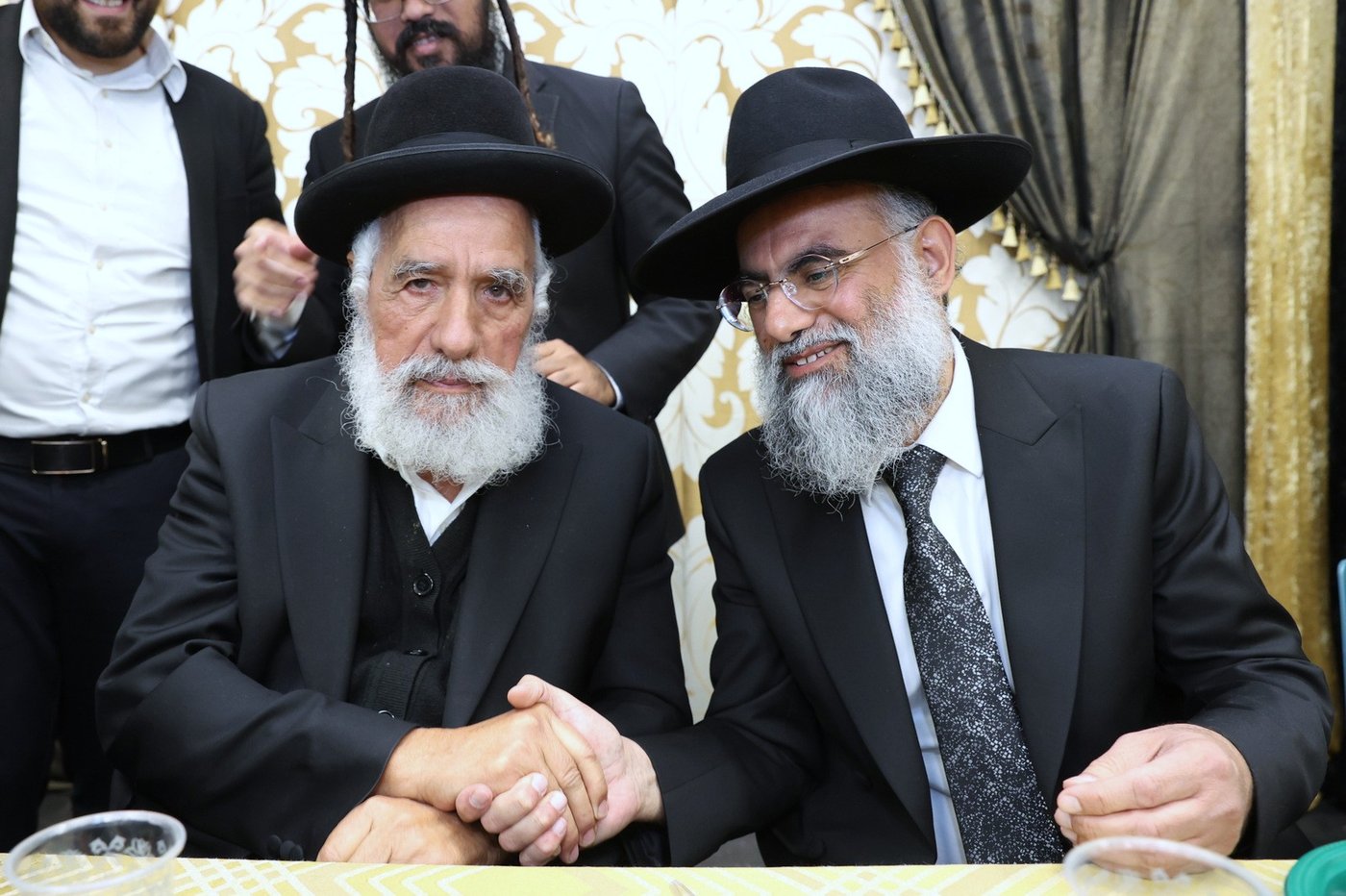 מעמד הכתרת רבי משה ברזילי לרב קהילת 'בני התורה' ברמה ד' בב"ש