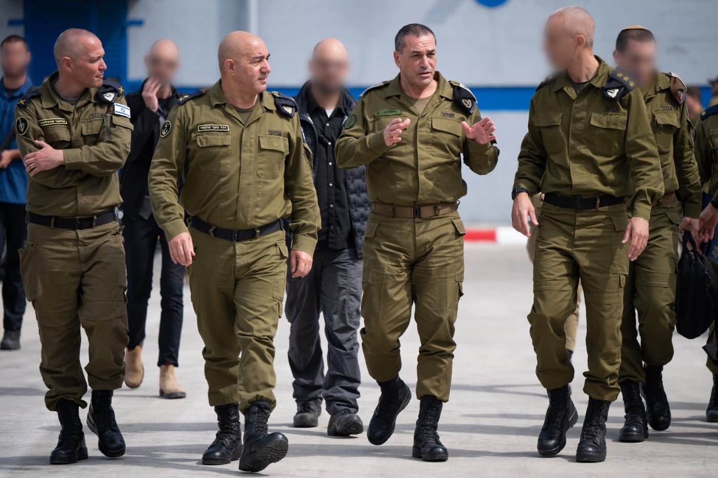 הרמטכ״ל אייל זמיר בביקור בחיל הים 