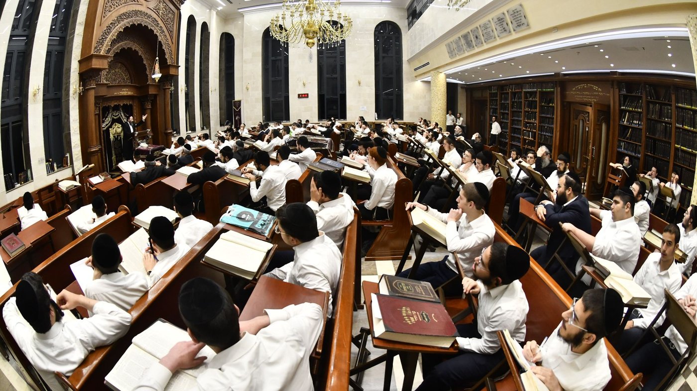 הגאון רבי שרגא שמשון ברלין, בשיעור הראשון ב'גאון יעקב'