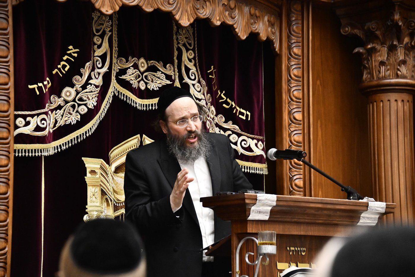 הגאון רבי שרגא שמשון ברלין, בשיעור הראשון ב'גאון יעקב'