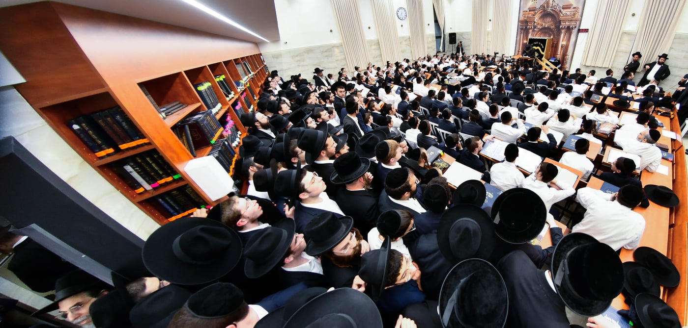 המשא של הגר"ד לנדו בבית השם