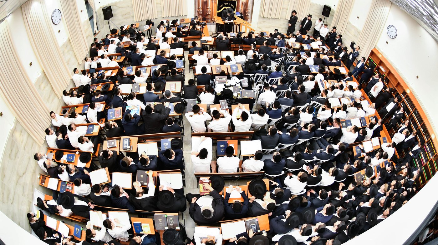 המשא של הגר"ד לנדו בבית השם