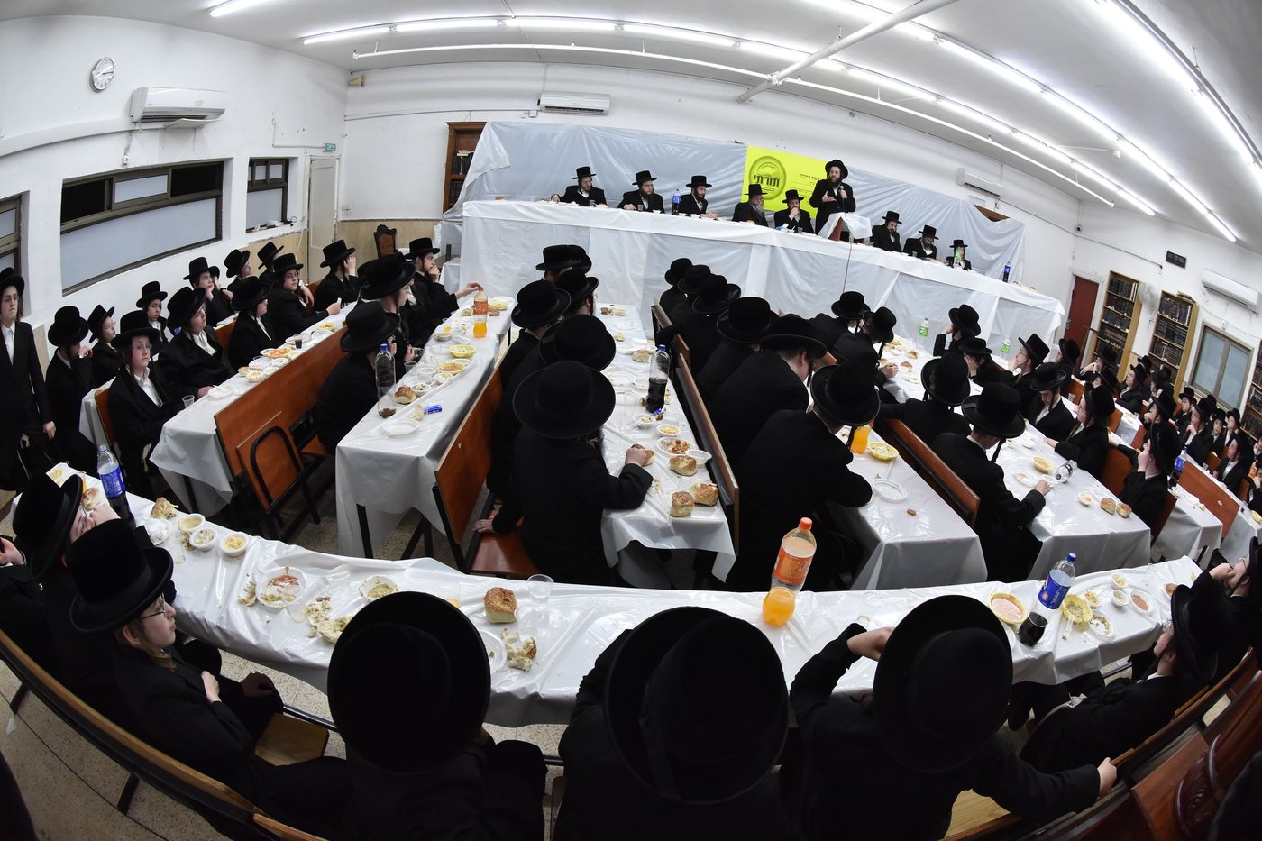 מעמד סיום זמן חורף בישיבת מאור התורה - קוידינוב