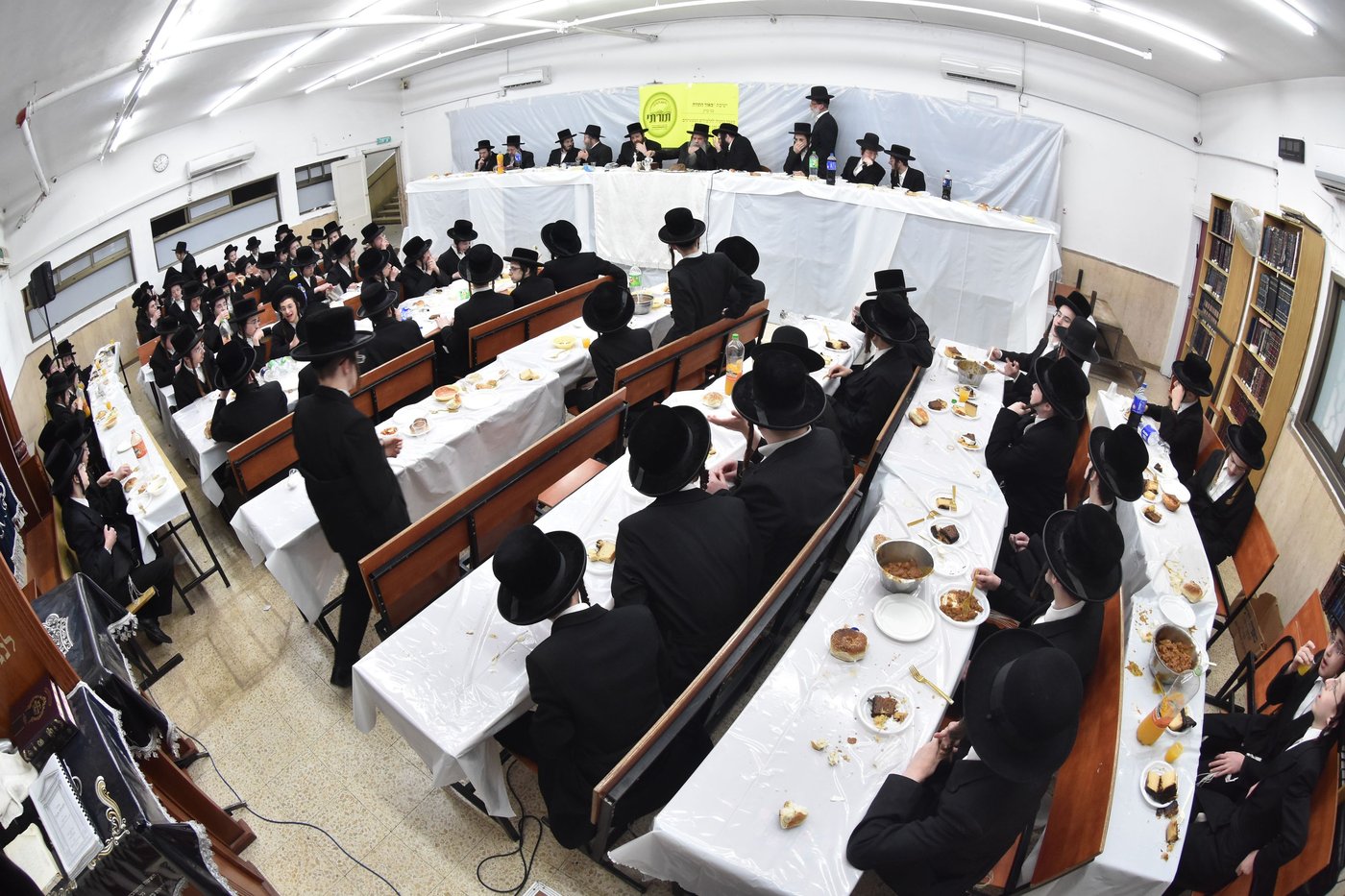 מעמד סיום זמן חורף בישיבת מאור התורה - קוידינוב