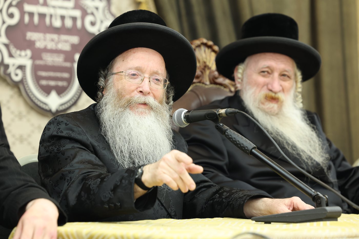 מעמד כבוד התורה בישיבת טשארנאביל אשדוד