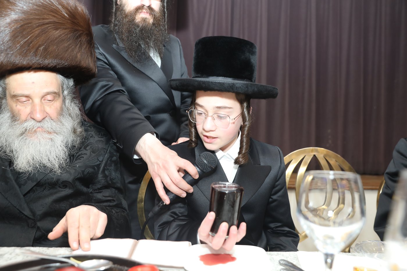 שמחת הבר מצוה לנכד גאב"ד לינז