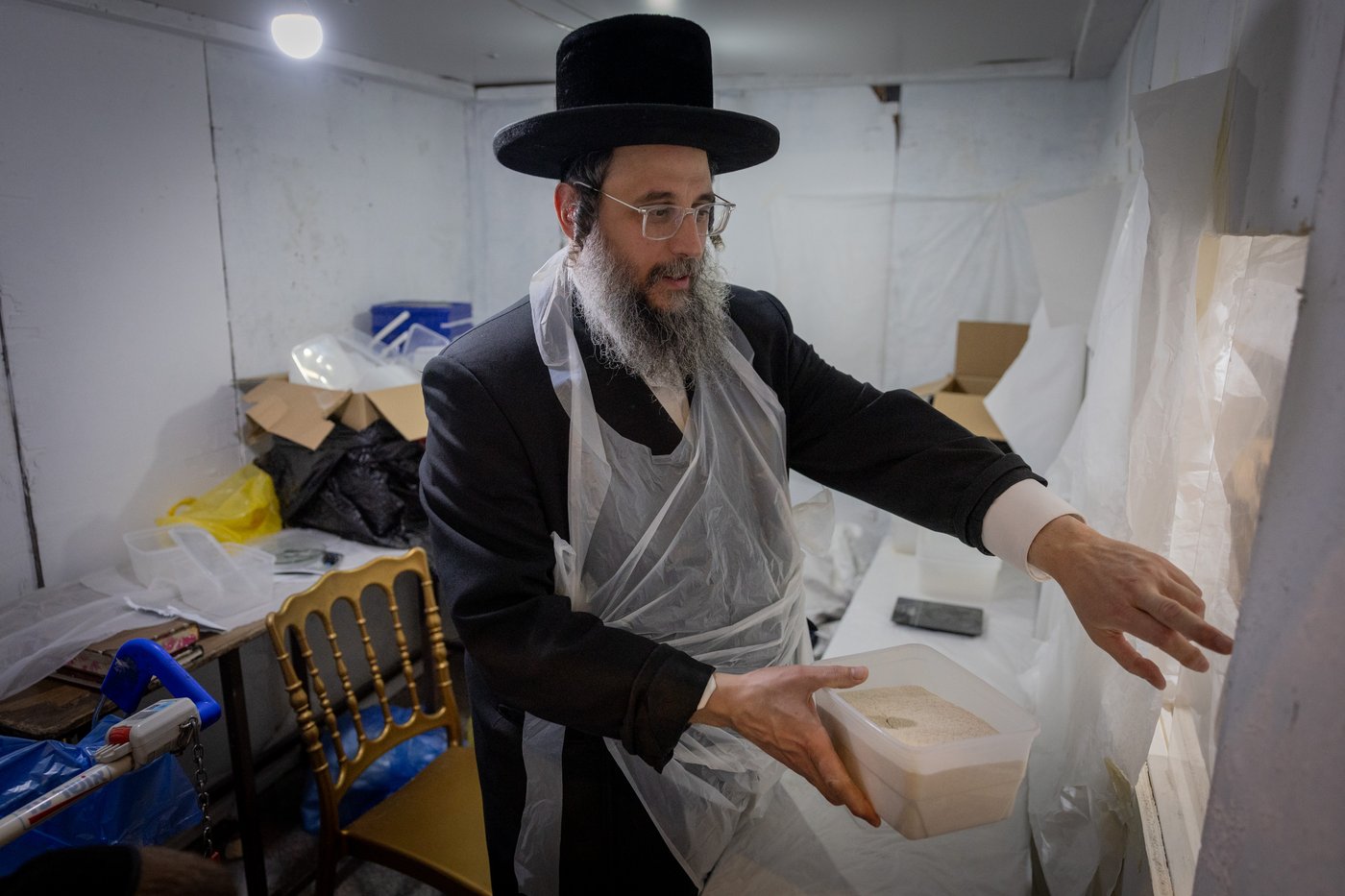 ערב פסח במאה שערים
